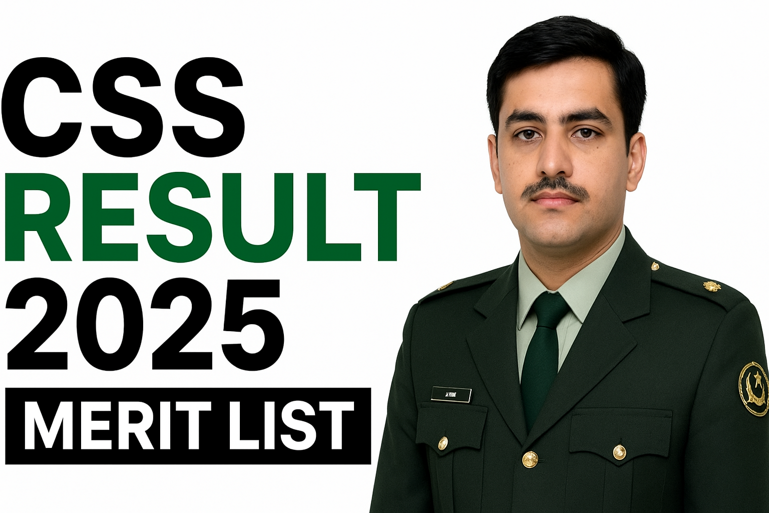 CSS Result 2025 List of Pass Candidates