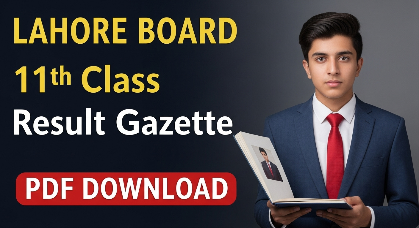 BISE Lahore 1st Year Result Gazette